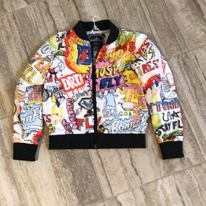 Born Fly Kids Windbreaker Bomber Jacket XL (7)
